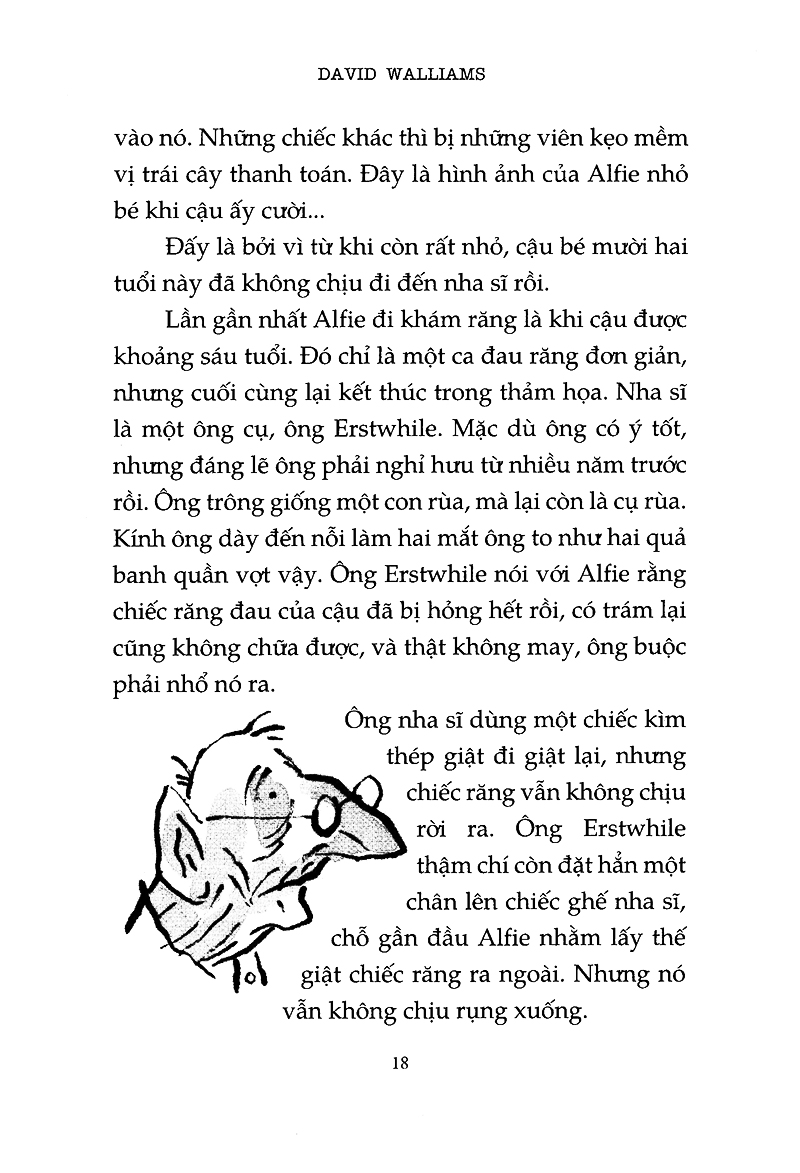 Sách: Nha sĩ yêu quái - David Walliams