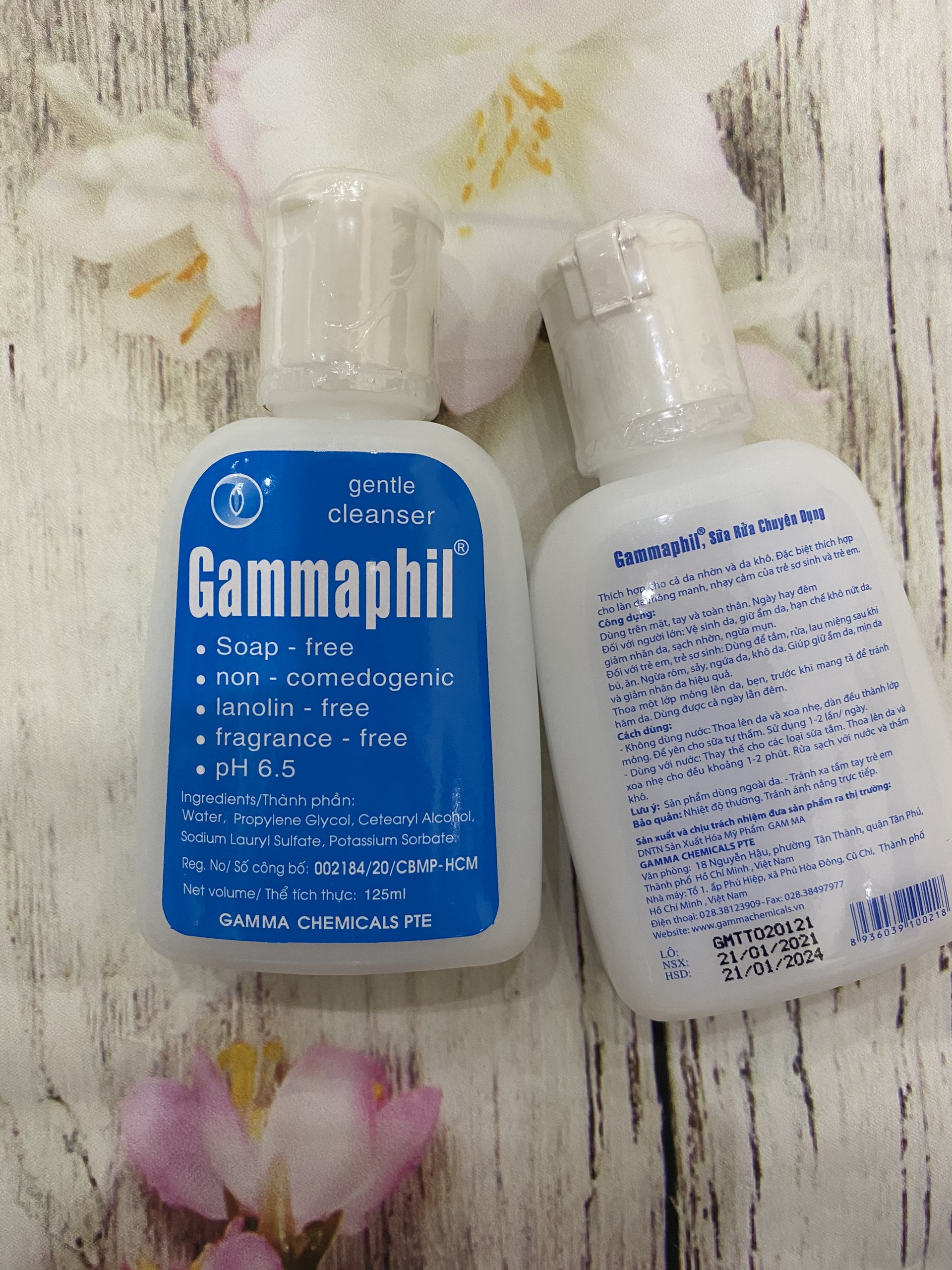 Sữa rửa mặt Gammaphil 125ml
