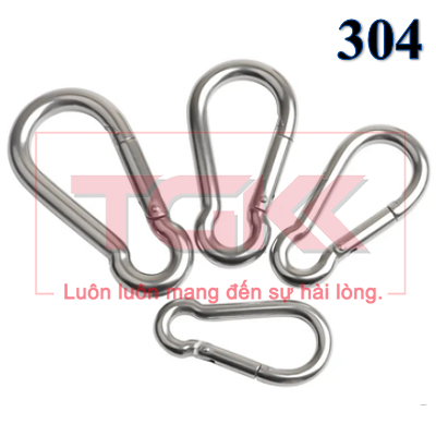 Móc xích inox 304 M3-M12