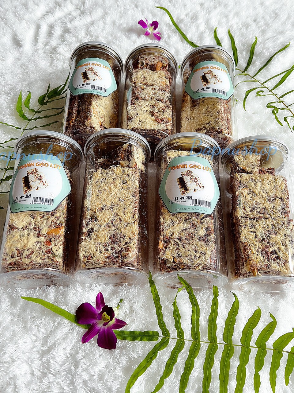 THANH GẠO LỨT NGŨ CỐC CHÀ BÔNG 250G