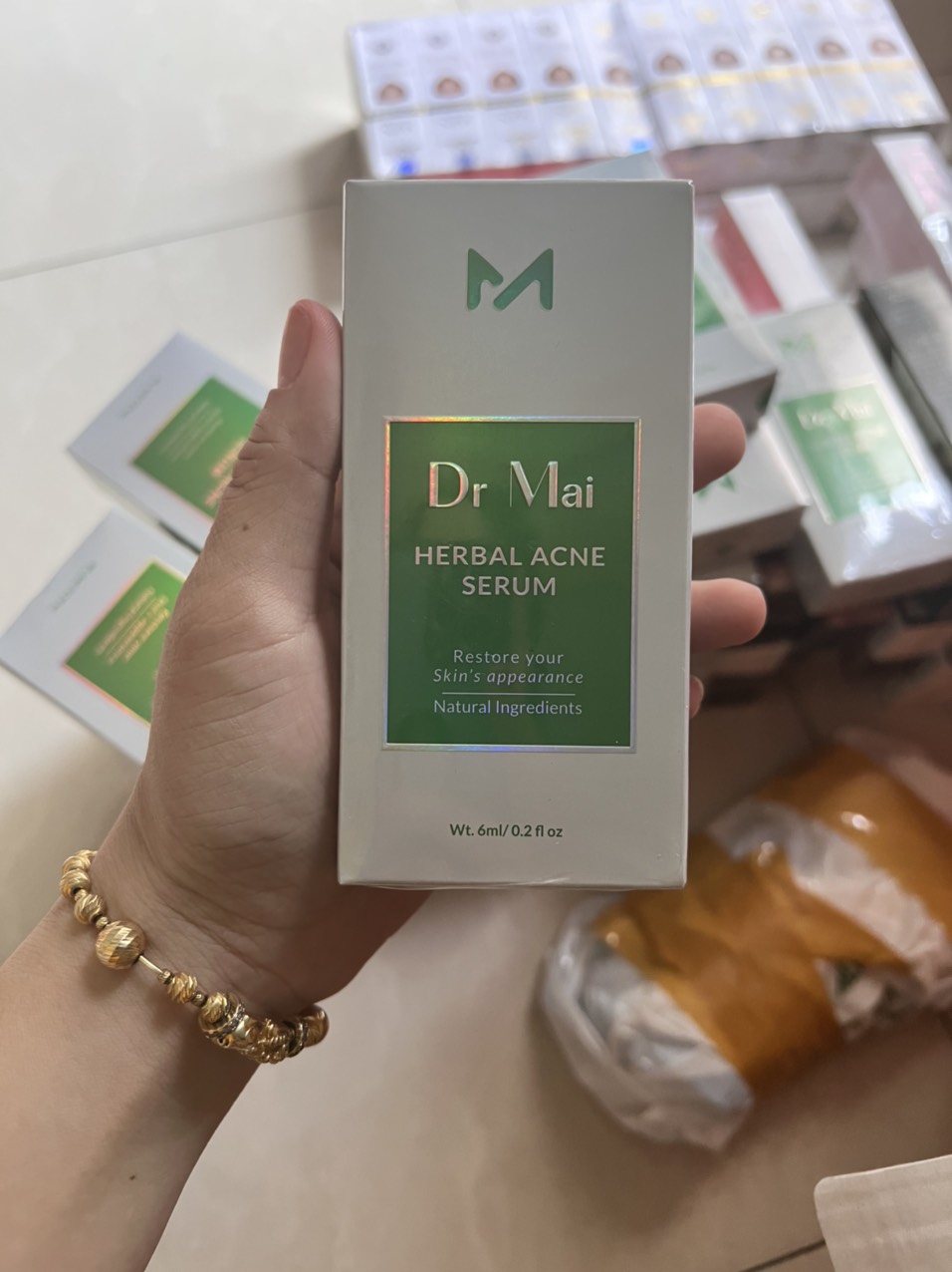 Serum Dr Mai rọc chất Herbal Acne 6ml ( mẫu mới )