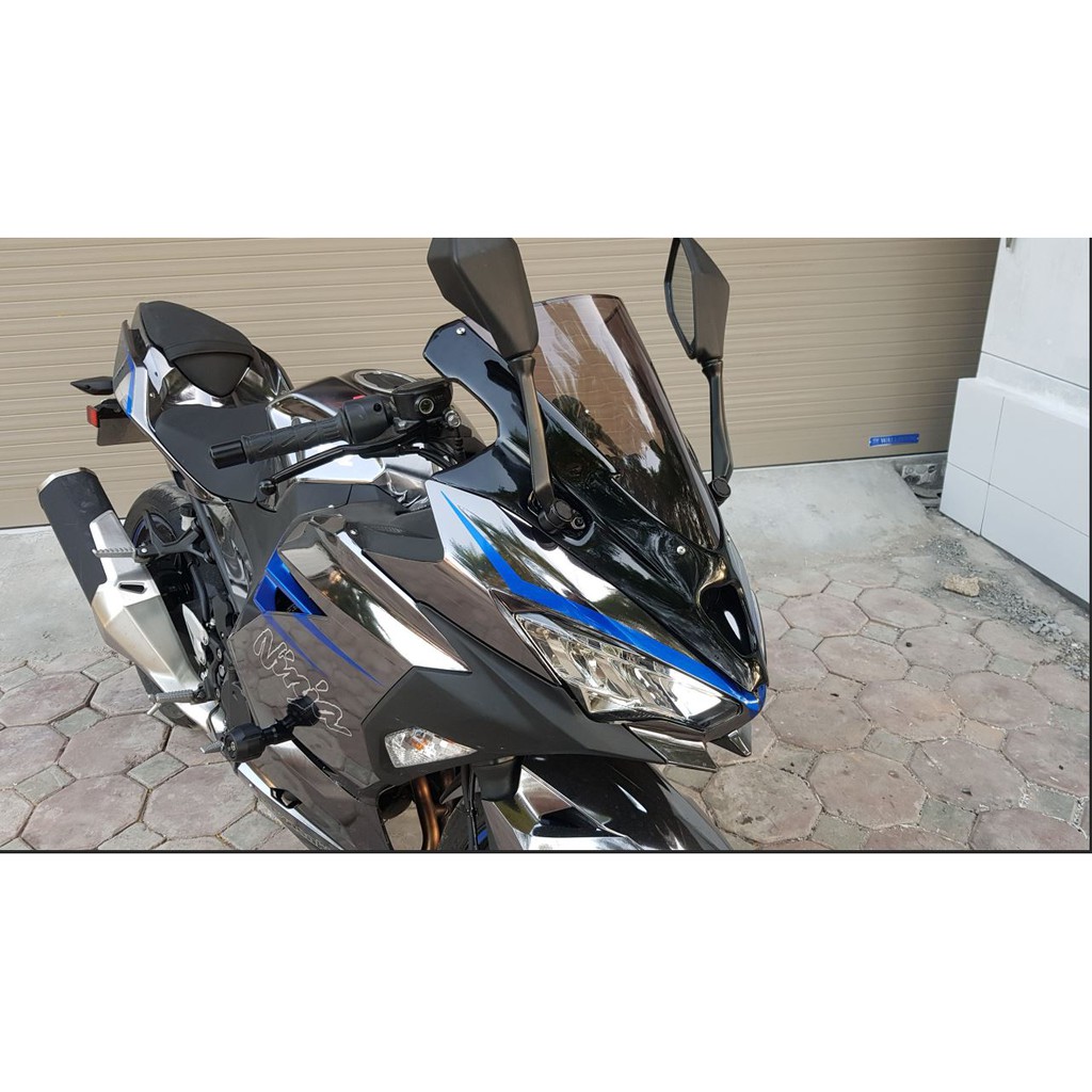 ốp đầu ninja 400 nhựa ABS + kính gió