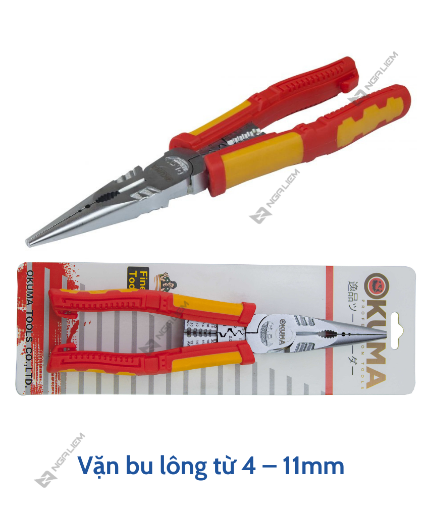 Kìm Nhọn 8′ Đa Năng OKUMA