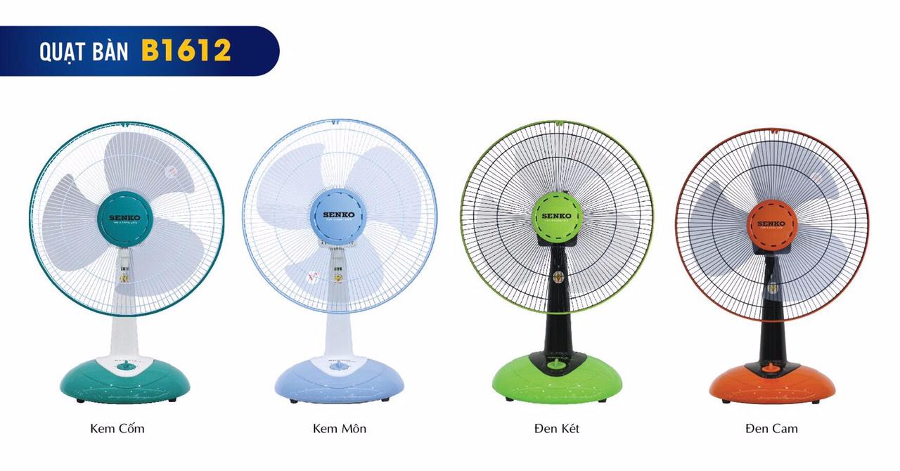 [HCM]Quạt bàn Senko B1613 (B813) Mã mới = B1612