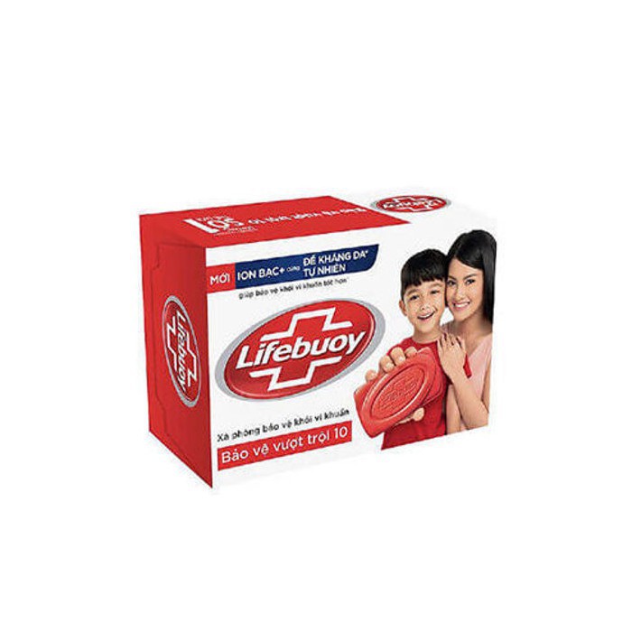 Combo 5 cục xà phòng sạch khuẩn lifebuoy 90g