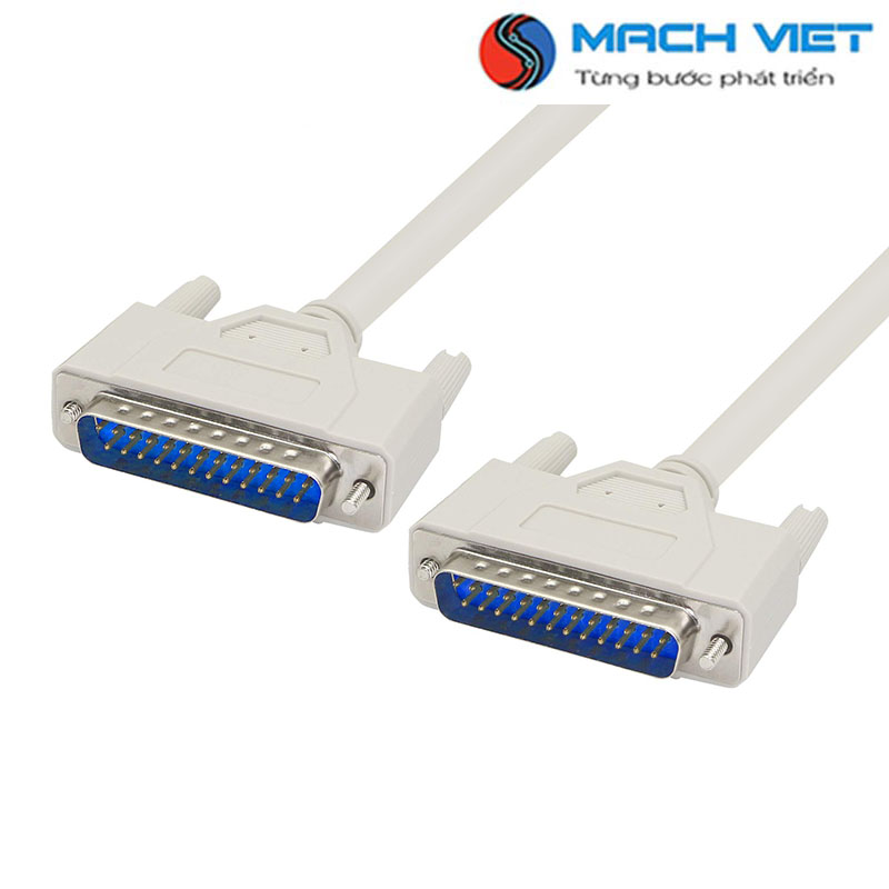 Cáp LPT DB25 2 đầu đực - đực (25 chân) dài 3 mét