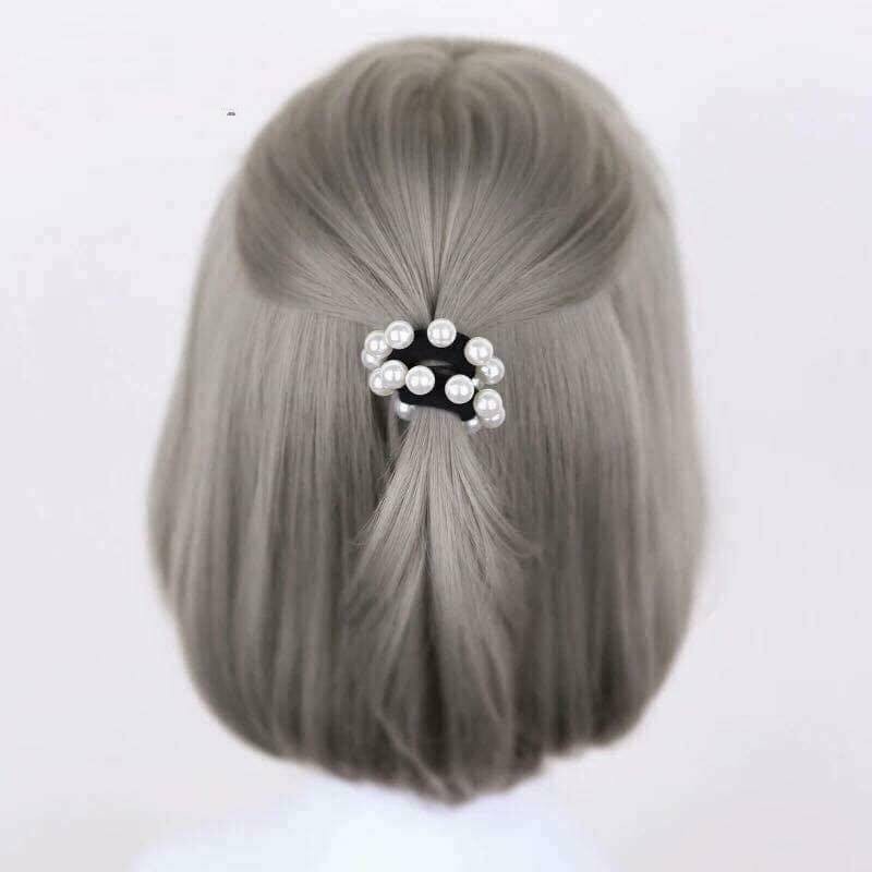5 Dây buộc tóc đính 16 hạt ngọc PK - 16HAT