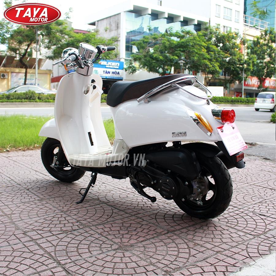 [Trả góp xe máy 0%] Xe tay ga 50cc TAYA CREA (màu trắng)
