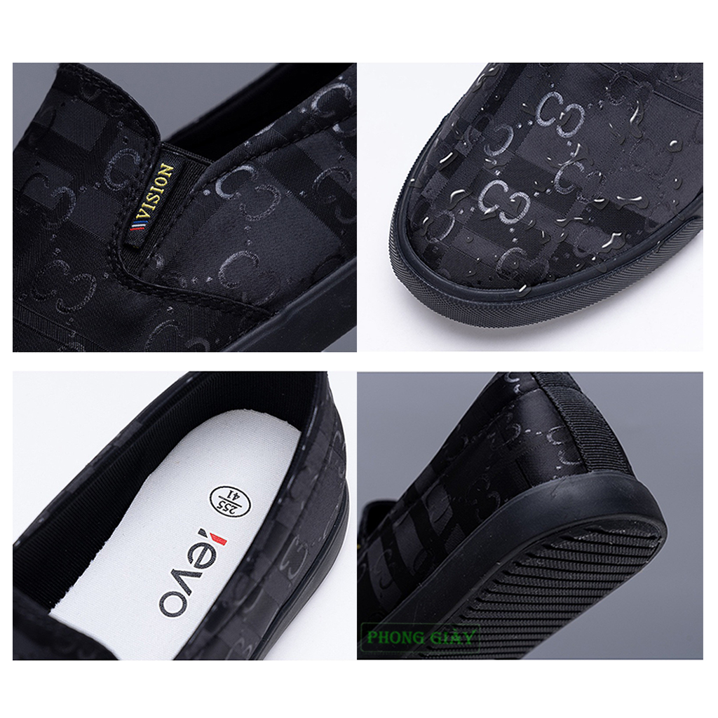 Giày slipon nam giày lười nam A86 (02 màu)