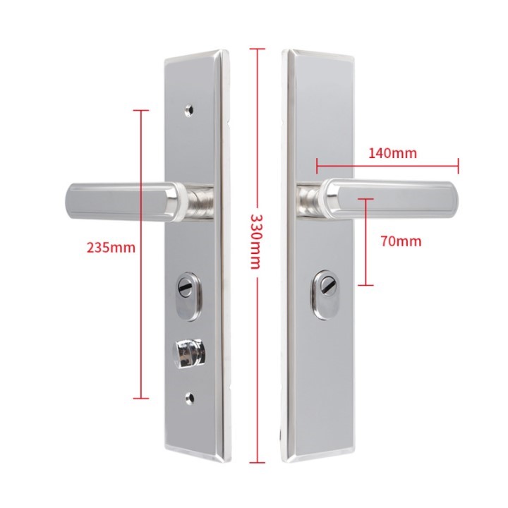 KHÓA CỬA TAY GẠT INOX CAO CẤP