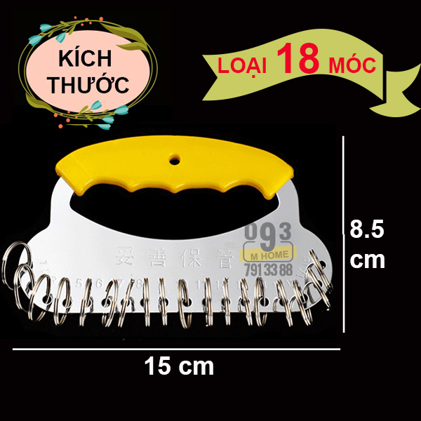 Dụng Cụ Móc Chìa Khóa Ví Cầm Tay Treo Móc Khóa Mini 18 cái 28 cái Móc Treo Chìa Khóa Móc Khóa