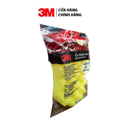 Miếng mút bọt biển rửa xe siêu bọt 3M™ -  Car Wash Sponge
