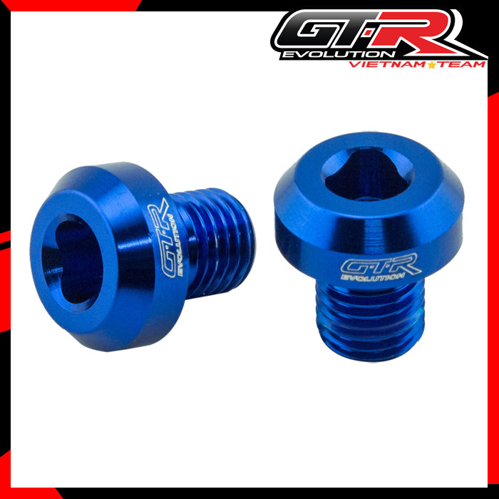 Ốc chân kính cnc gtr honda/kawasaki yamaha