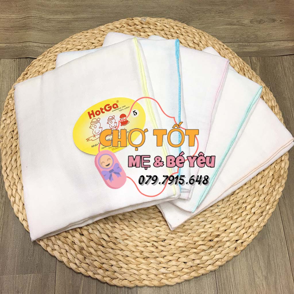 Khăn tắm xô, khăn tắm vải màn cho bé sơ sinh, khăn tắm 5 lớp/4 lớp cho bé hotga