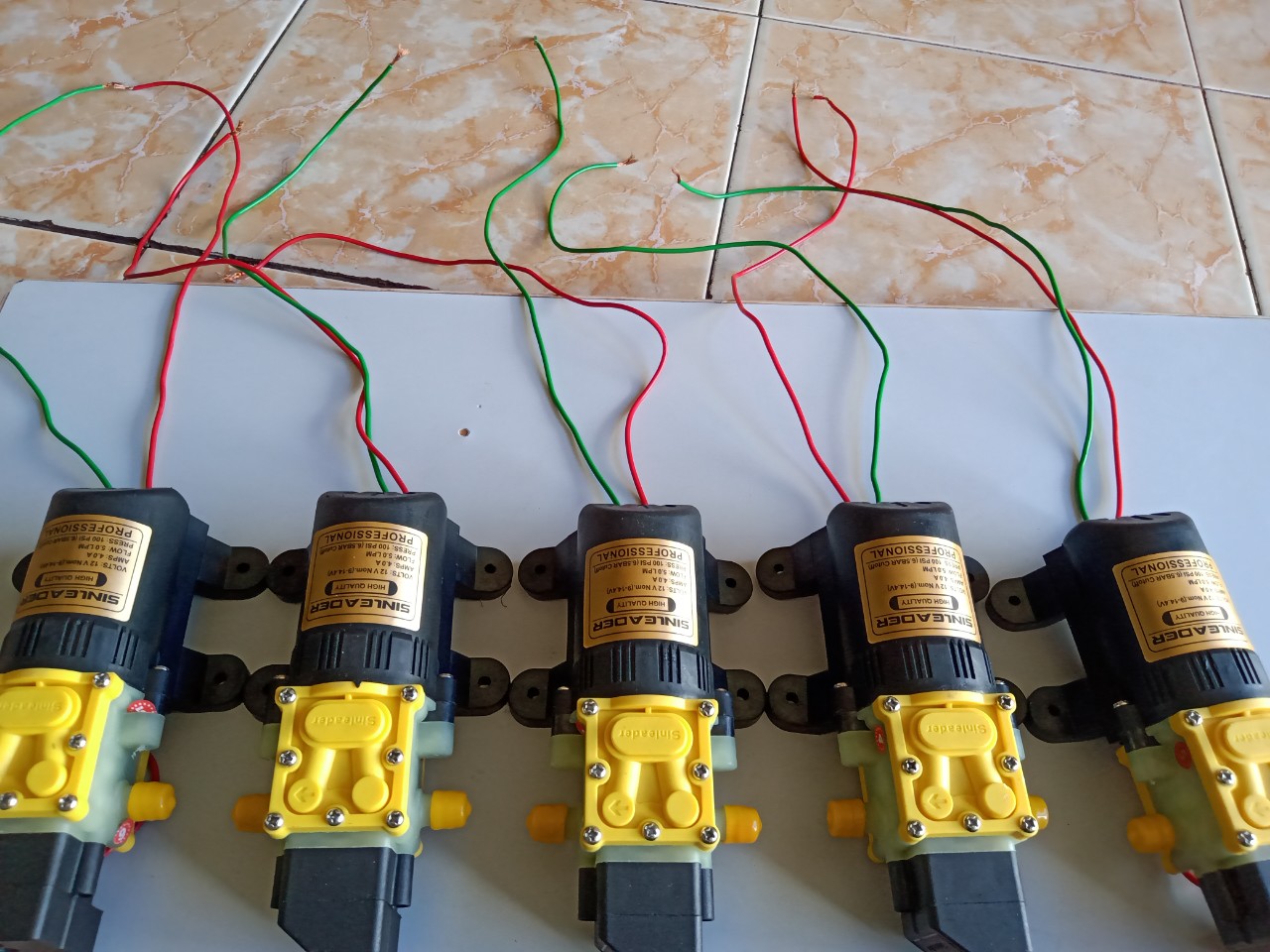 Bơm tăng áp mini SINLEADER đơn giá rẻ