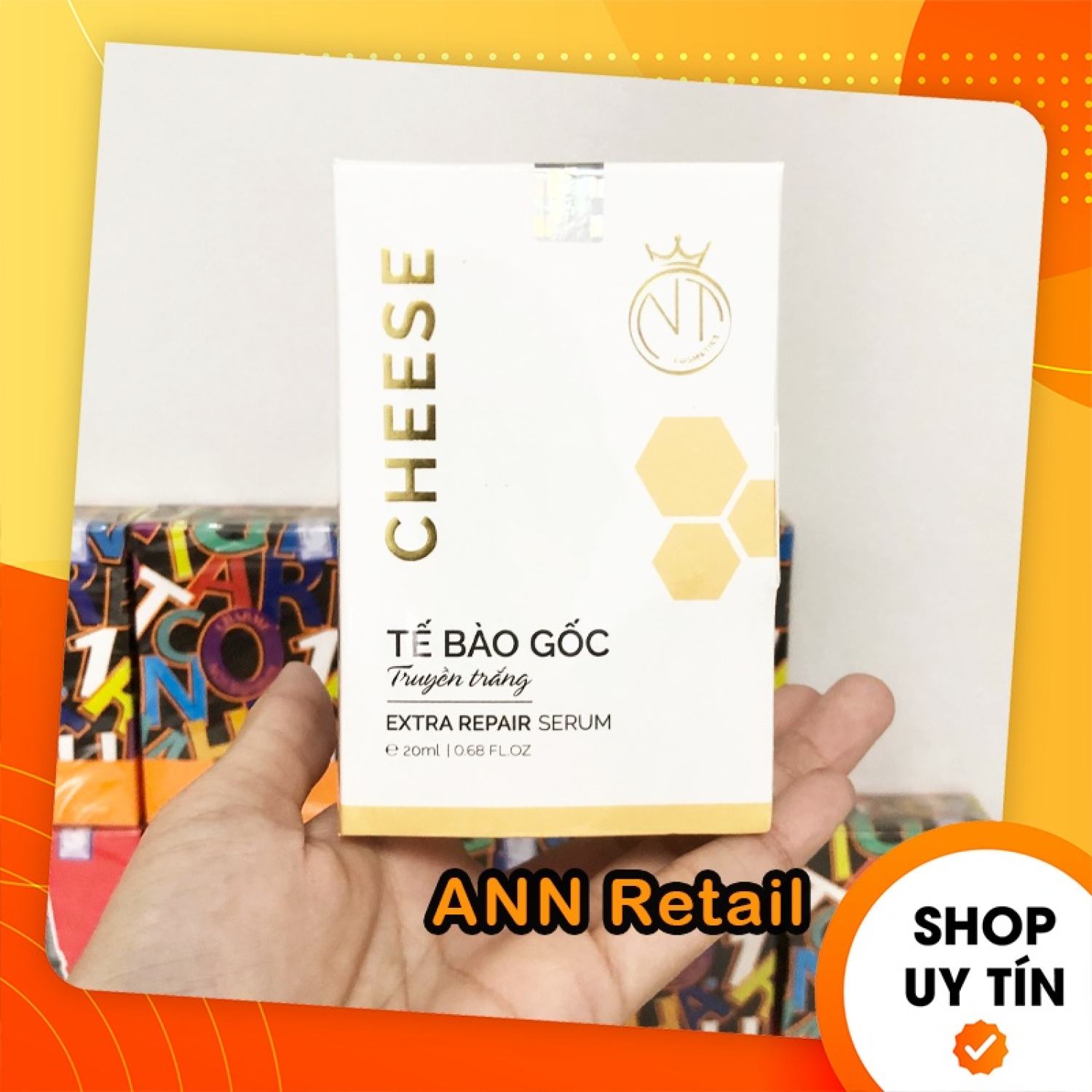 Serum tế bào gốc truyền trắng cheese nt cosmetics - 8936206760061