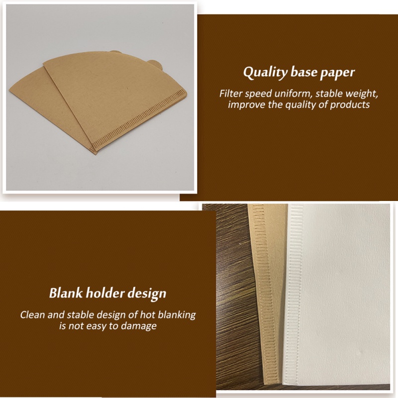 Set 100 coffee filter paper V60 dedicated-coffee filter paper