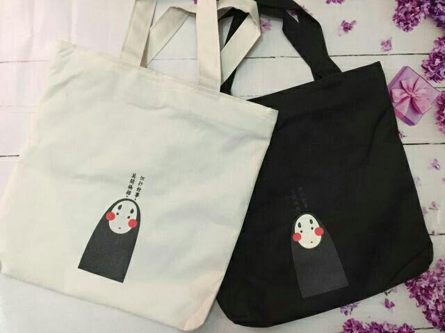 [Túi Tote] Túi vải bóng ma DTR0319
