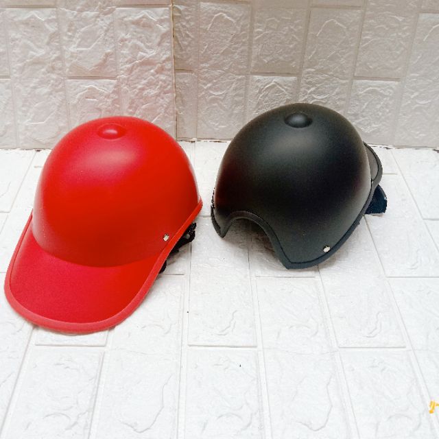 Mũ Bảo Hiểm Thời Trang Trơn 1 Màu