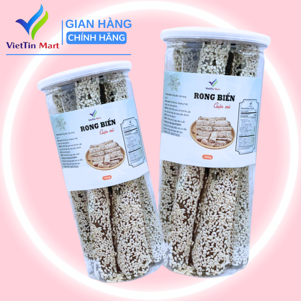 200G Rong Biển Cuộn Mè| Viettinmart