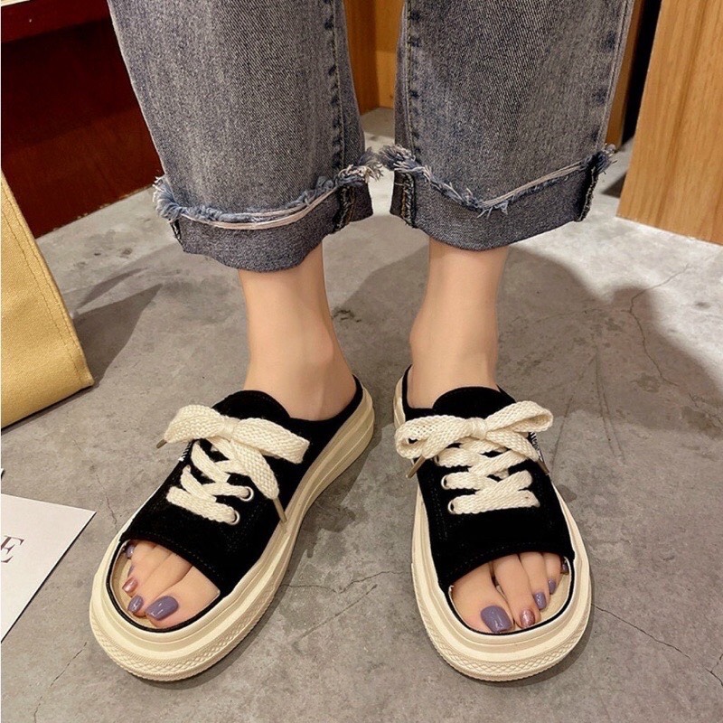 Giày thể thao nữ độn đế tăng chiều cao