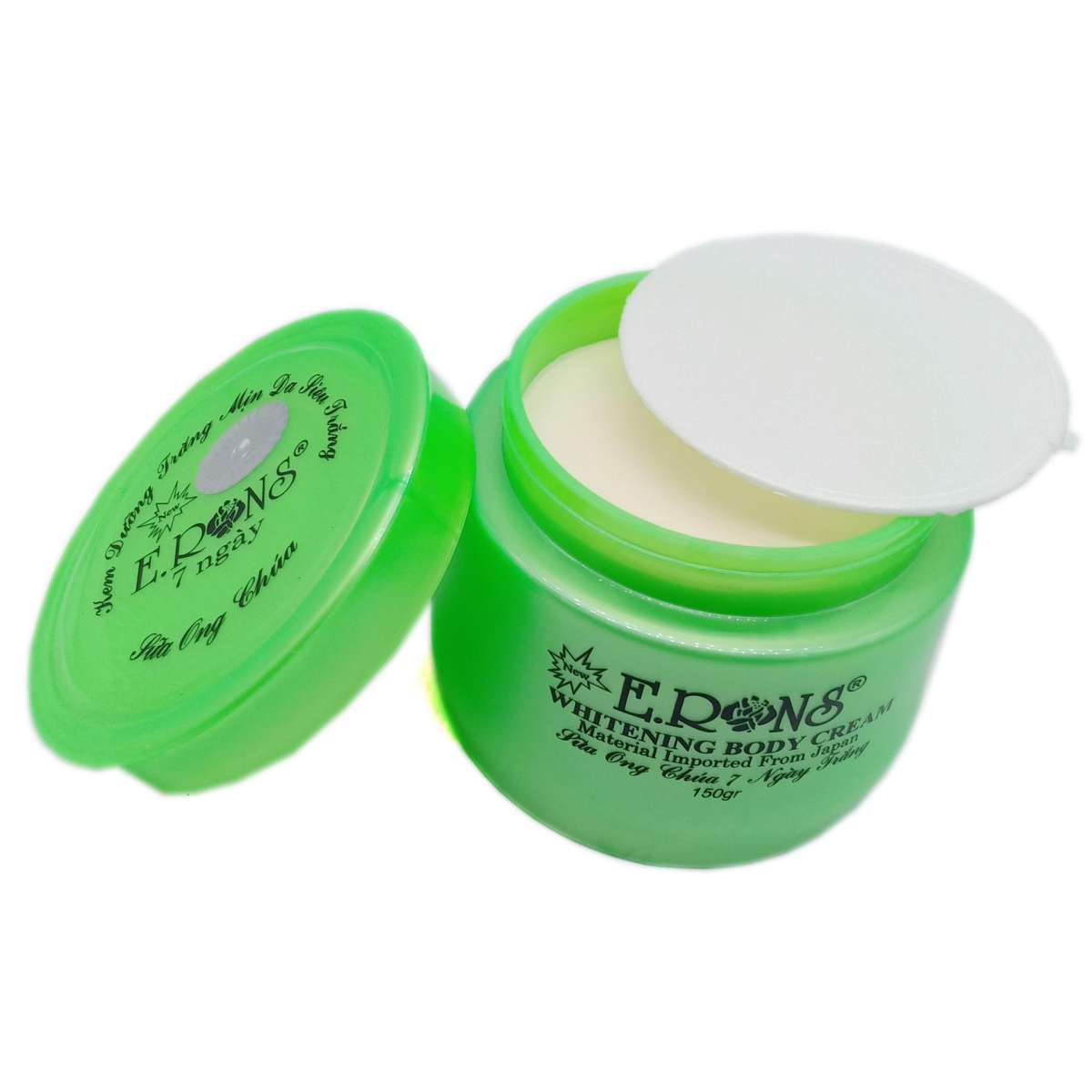 [HCM]Kem dưỡng trắng da toàn thân Erons 150g (Xanh)