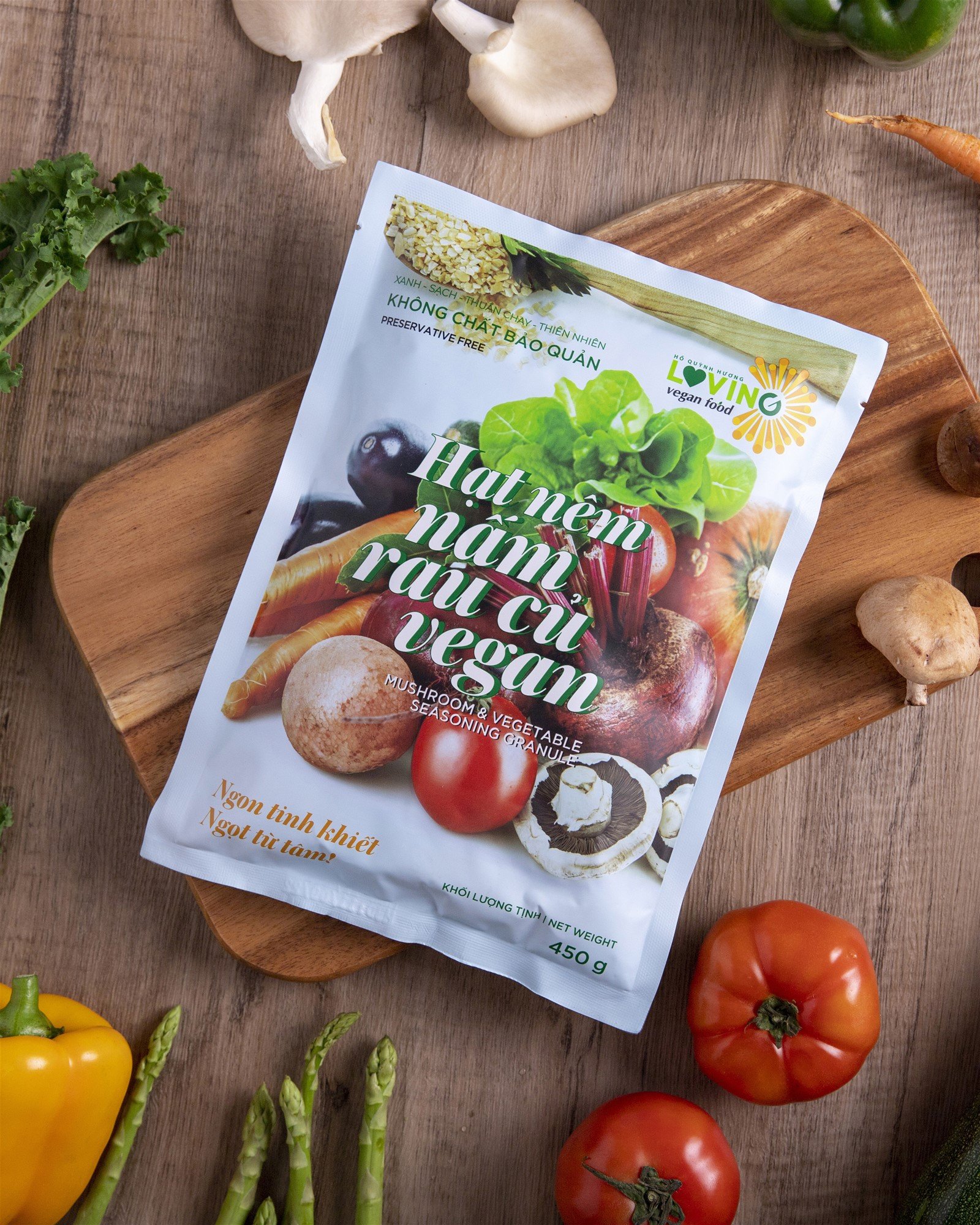 Hạt nêm nấm rau củ 500gr