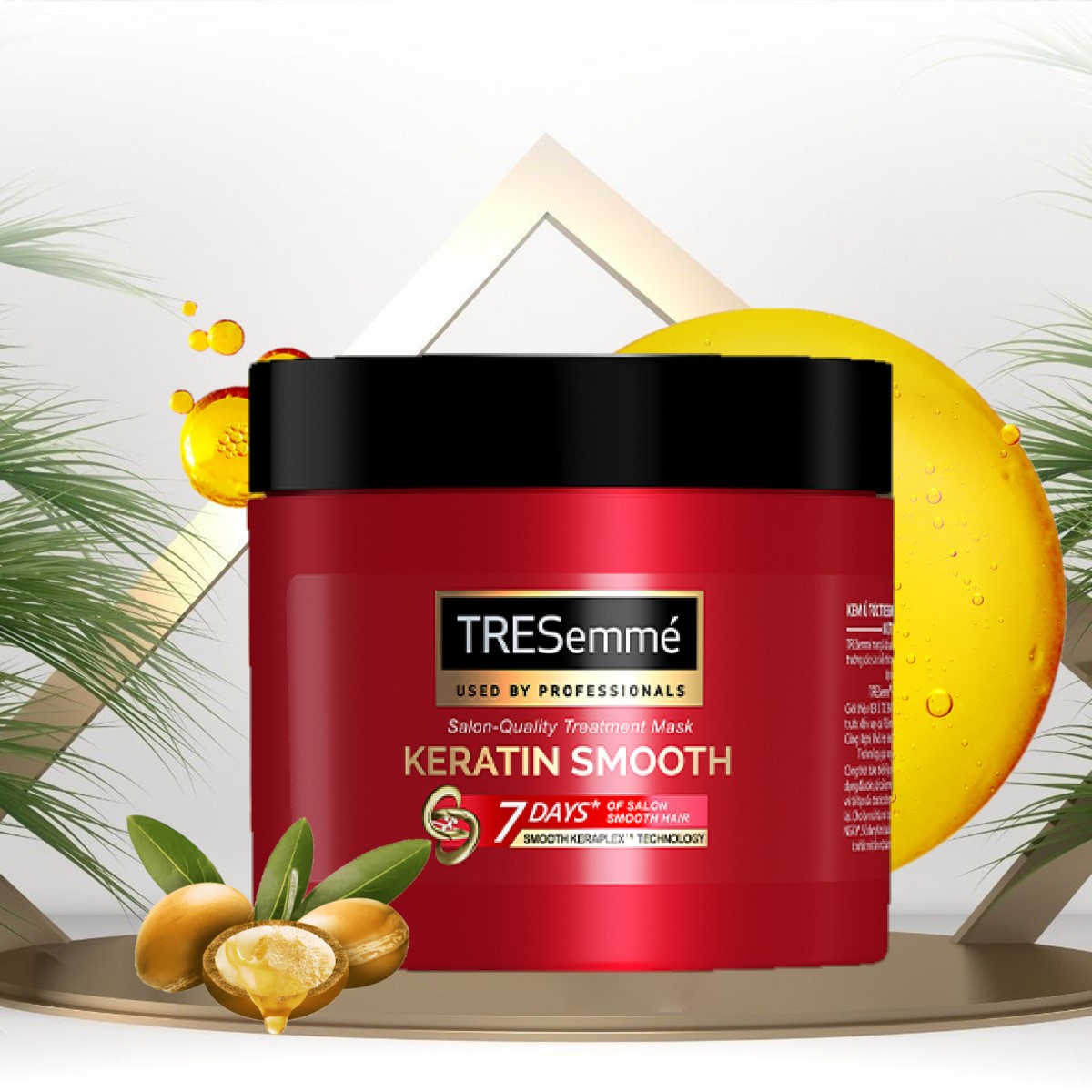 Kem Ủ Tóc Tresemme 180ml Nuôi Dưỡng Tóc Chuyên Sâu Phục Hồi Hư Tổn Giúp Tóc Vào Nếp Mượt Mà Đẹp CHuẩn Salon