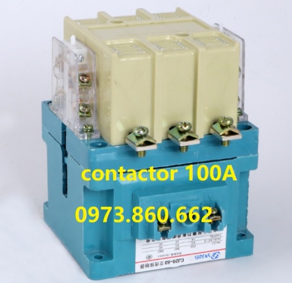 khởi động từ 3P 100A 220V - contactor công suất lớn 100A