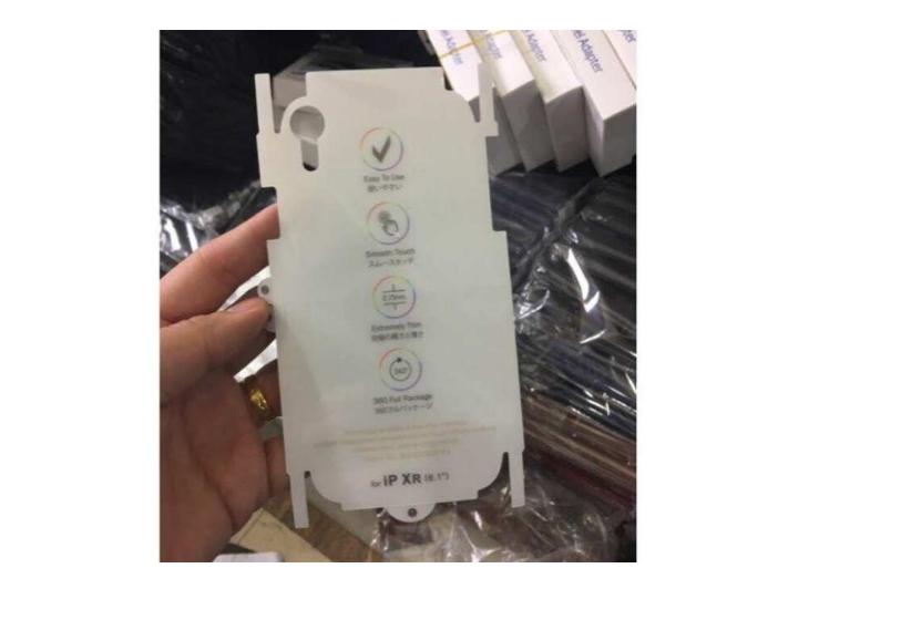 Miếng Dán PPF măt sau full viền cho iPhone XR