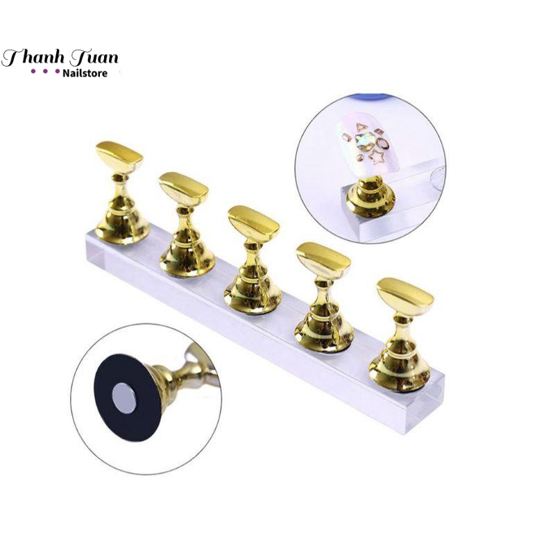 Đế gắn móng giả, đế móng nail nam châm - Phụ kiện đồ nail Thanh Tuấn