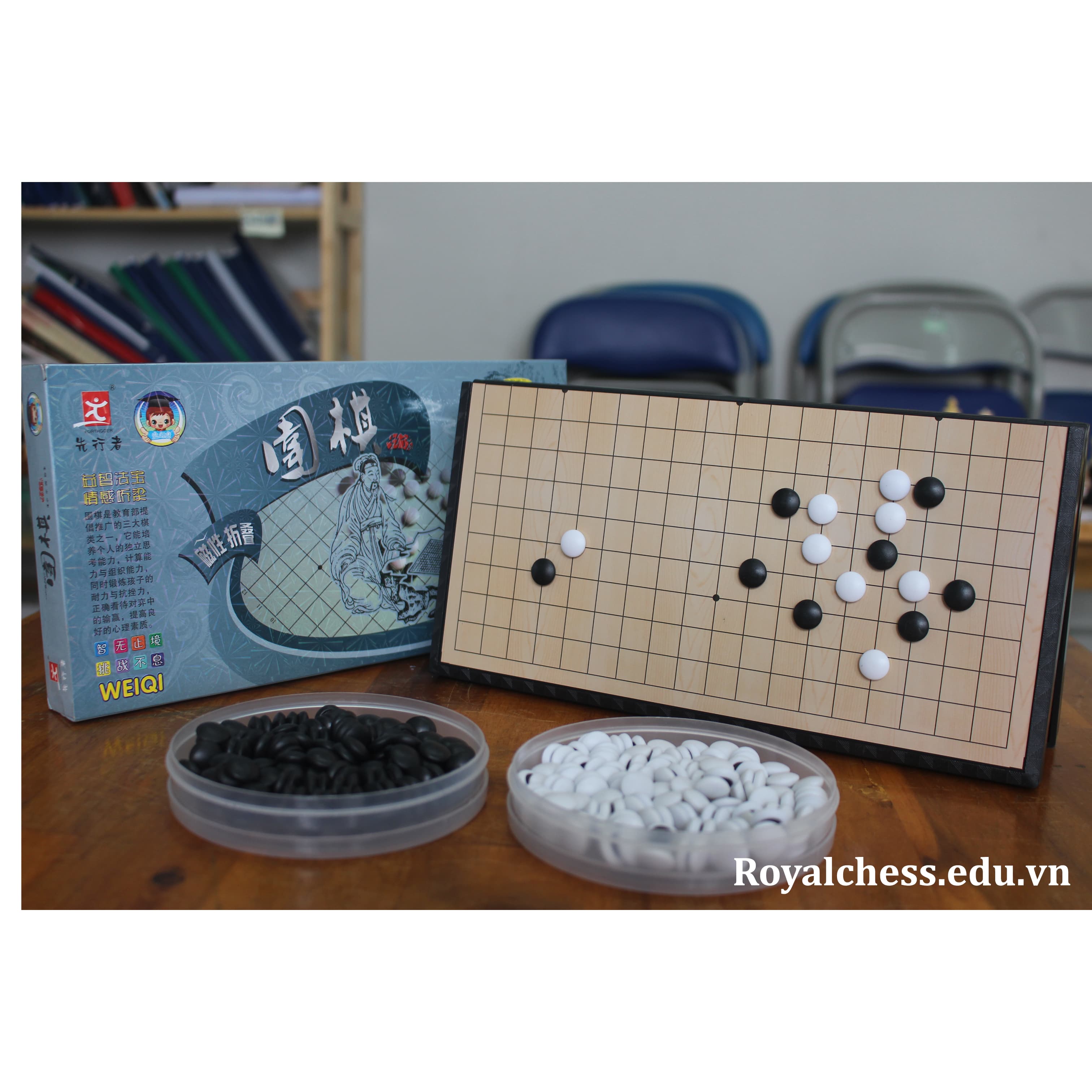 Bộ cờ vây nam châm RoyalChess