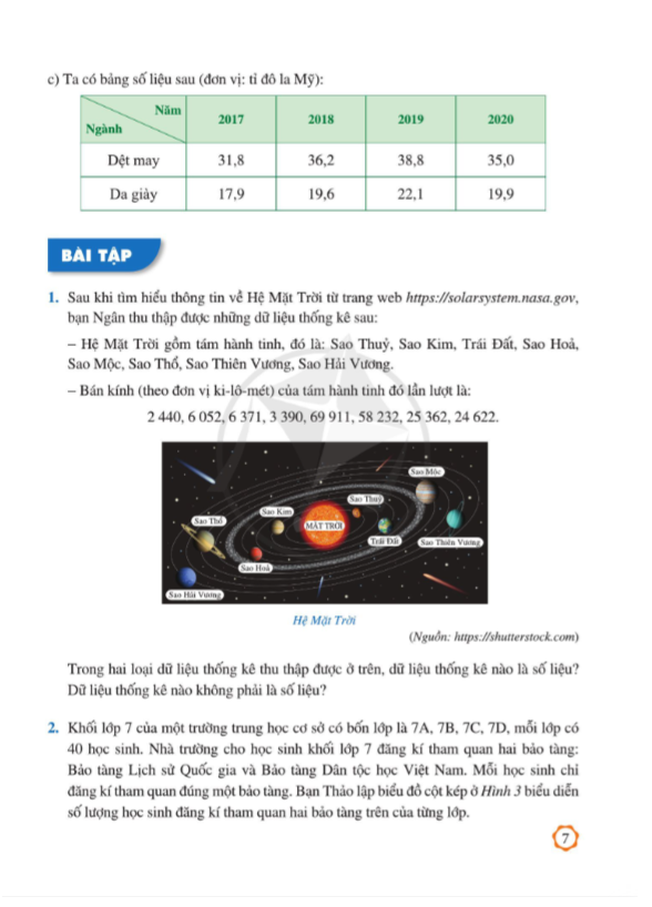Toán Lớp 7 Tập 2 - Bo Canh Dieu