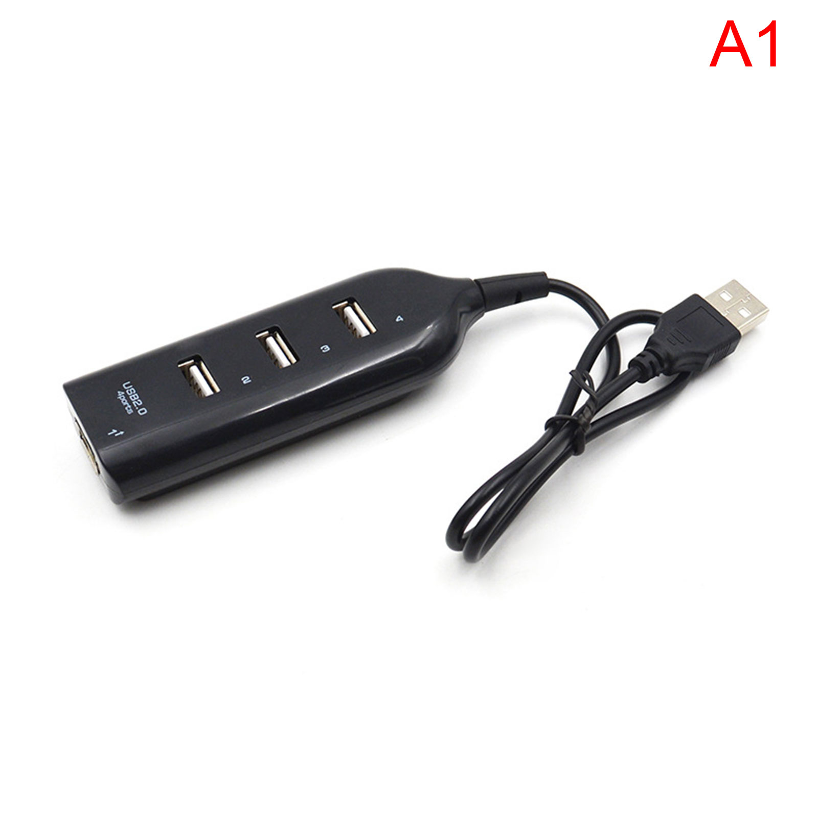 Deng tốc độ cao phổ usb hub 4 cổng usb 2.0 hub với bộ chuyển đổi cáp cho máy tính xách tay