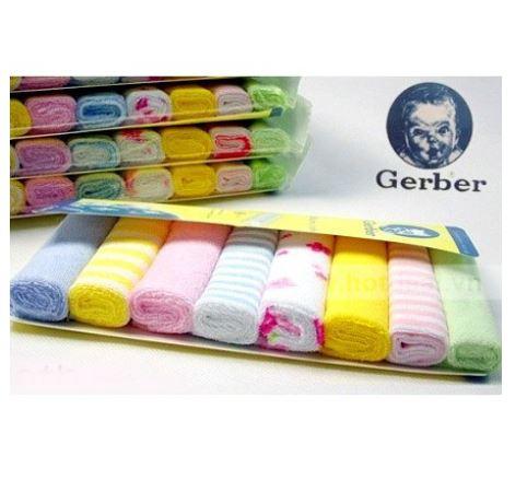 Set 8 khăn sữa Gerber