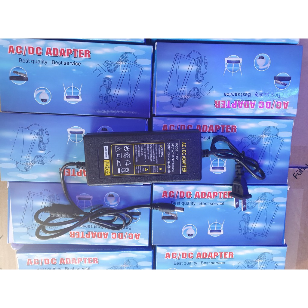 Nguồn adapter 12V-5A loại tốt