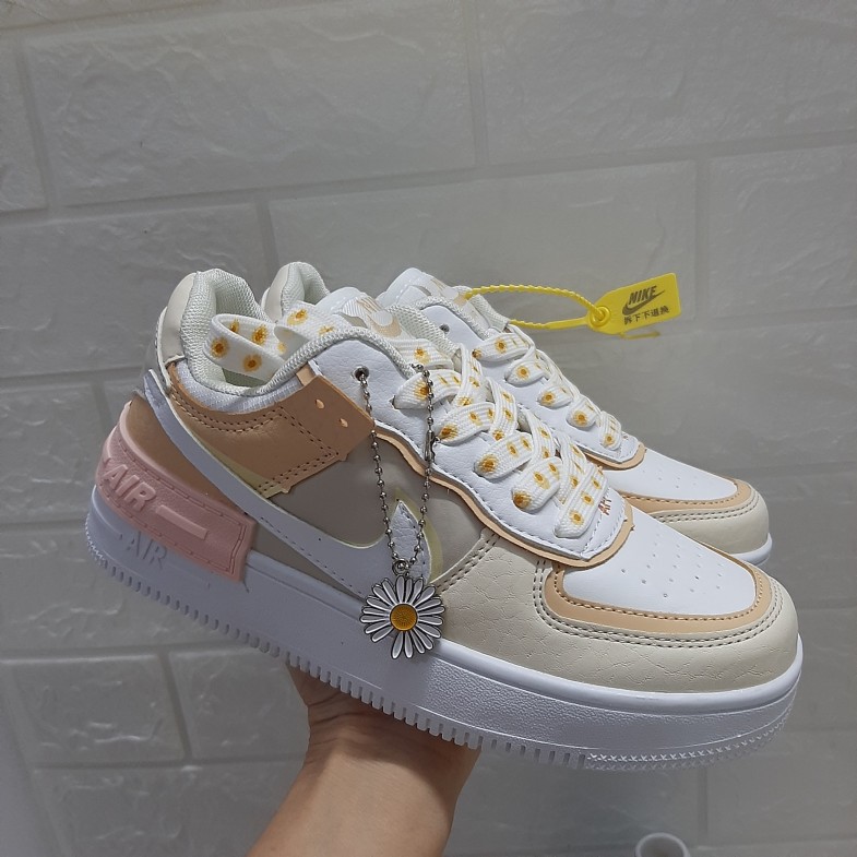 (Ảnh thật+ hàng đẹp) Giày Thể Thao Nam Nữ Đẹp Gía Rẻ, Giày Nữ, giày thể thao NIKE HOA CÚC ( TẶNG TẤT) giá rẻ