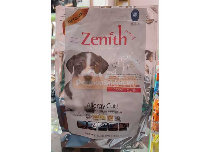 Thức Ăn Hạt Mềm MChP Cho Chó Con Zenith