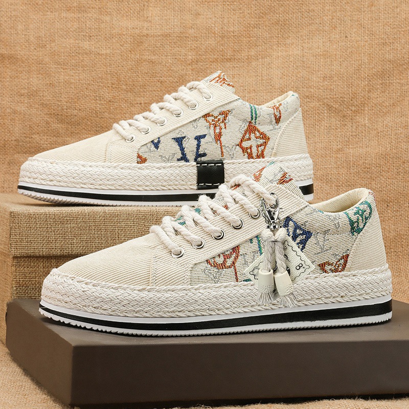 Giày Sneaker Giày Vải Nam HOTTREAND Mới Nhất