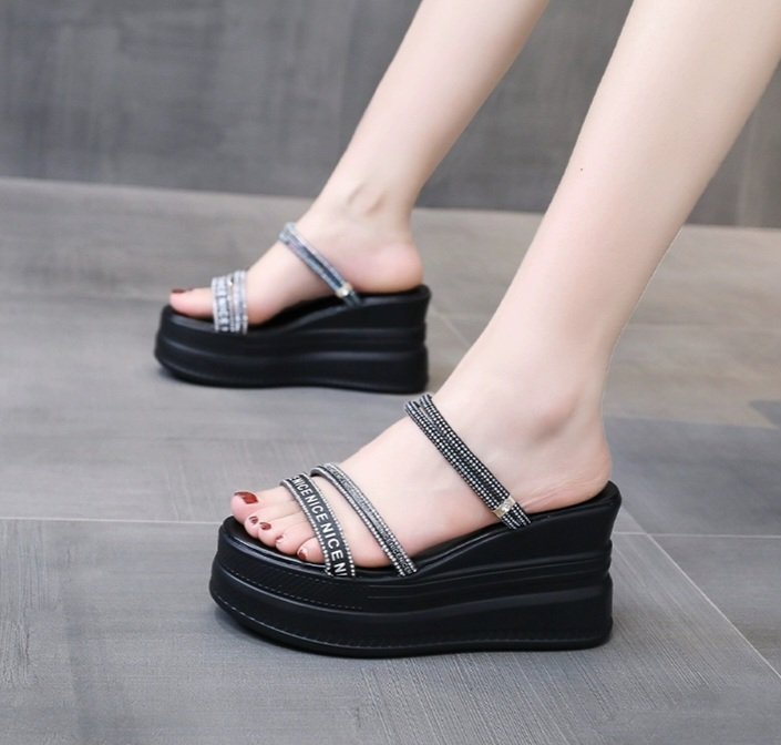 Dép đế xuồng dây chữ Nice