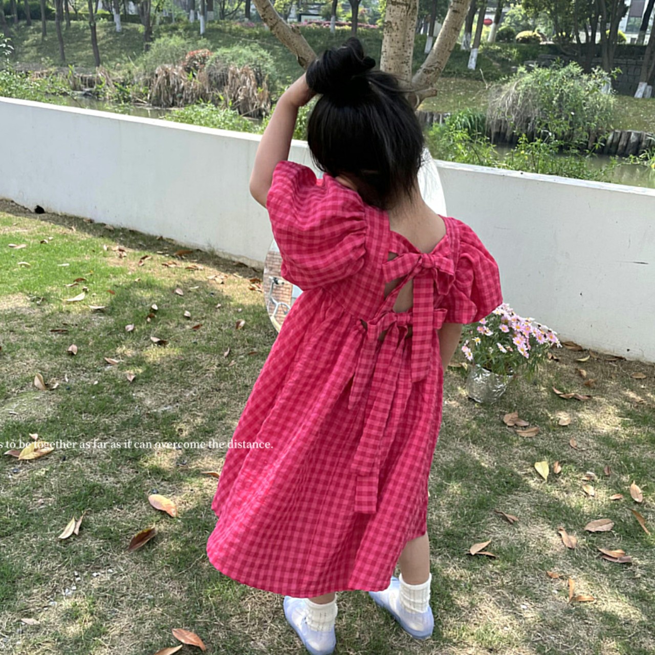 Váy đầm công chúa nơ lưng cao cấp cho bé 8-28kg