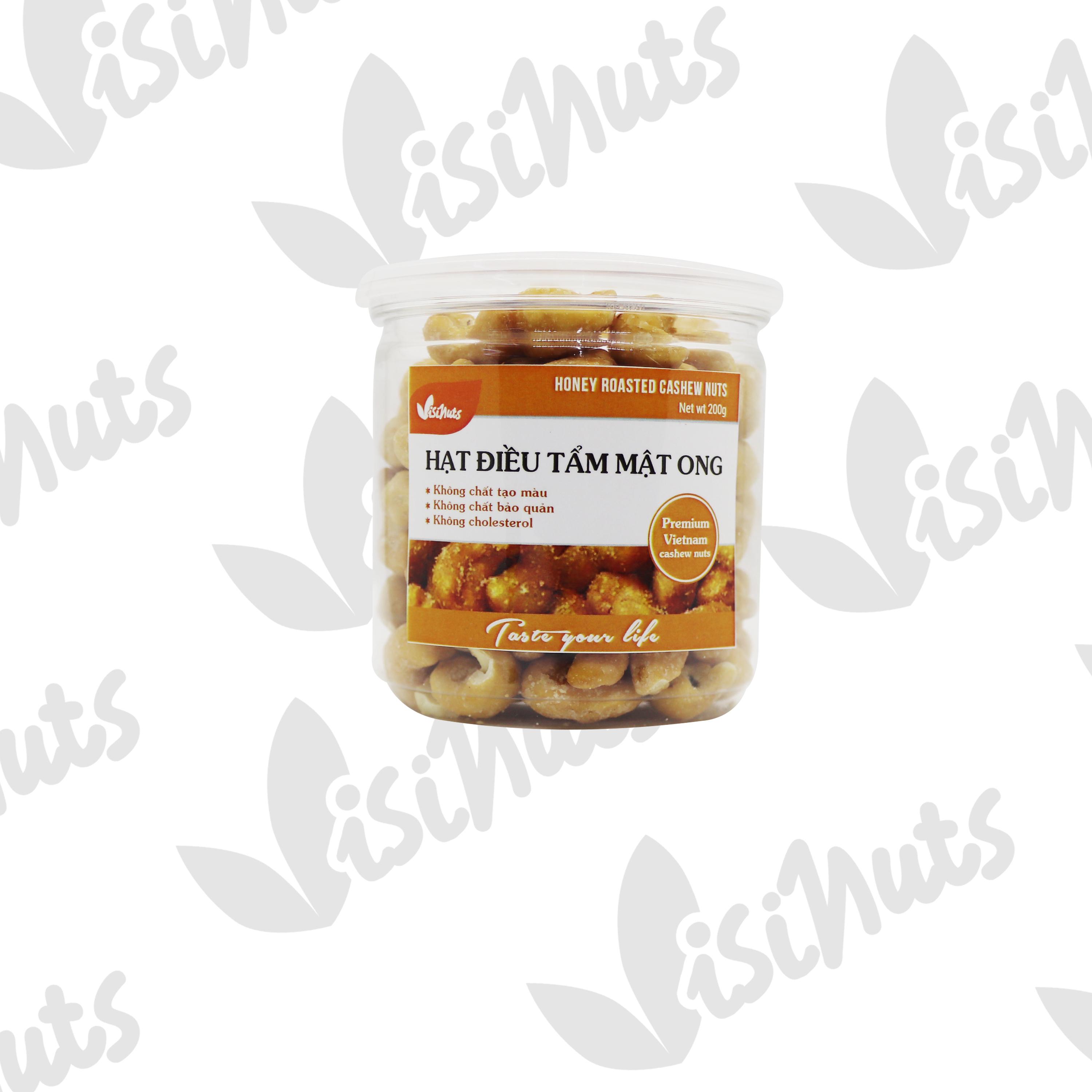 HẠT ĐIỀU TẨM MẬT ONG Visinuts 200G