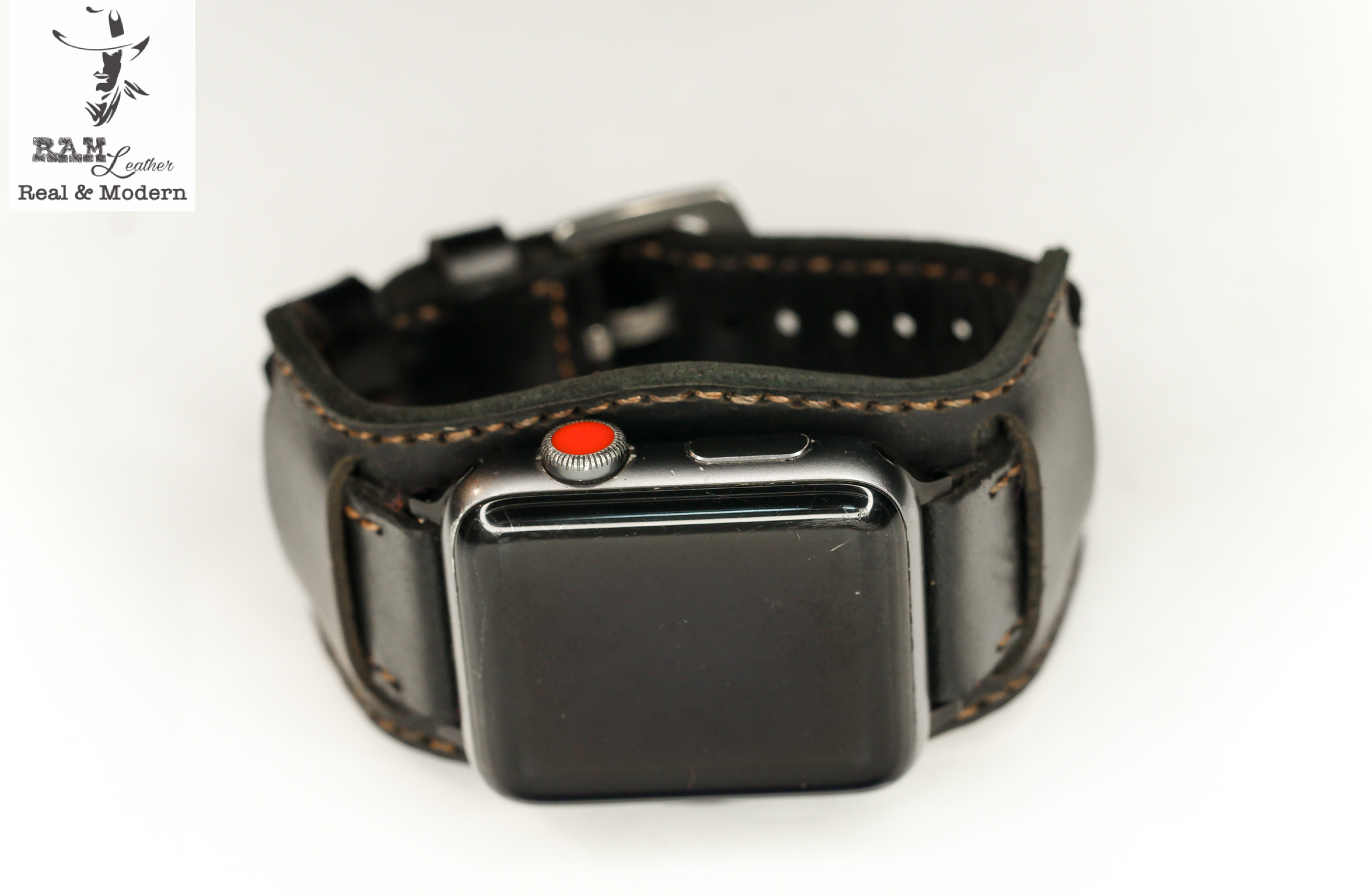WATCH STRAPS DOUBLE COW LEATHER REAL