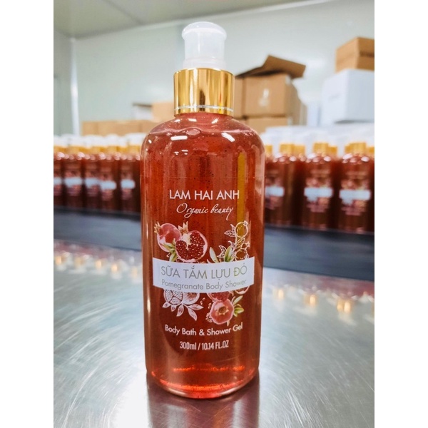 sửa tắm lựu đỏ