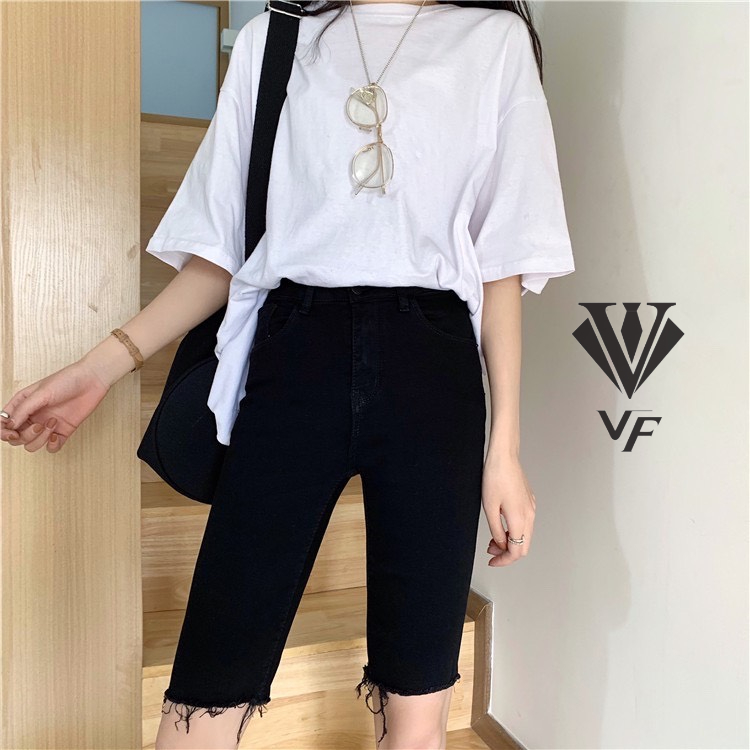 QUẦN JEANS ĐEN NGỐ LỬNG LƯNG CAO (DONG PHUONG FASHION)
