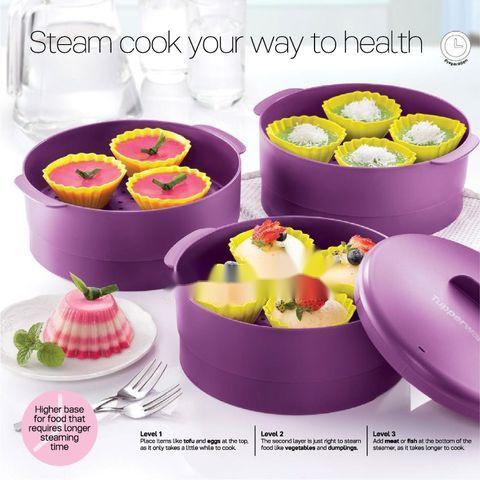 Xửng Hấp Steam It 3 Tầng - Tupperware