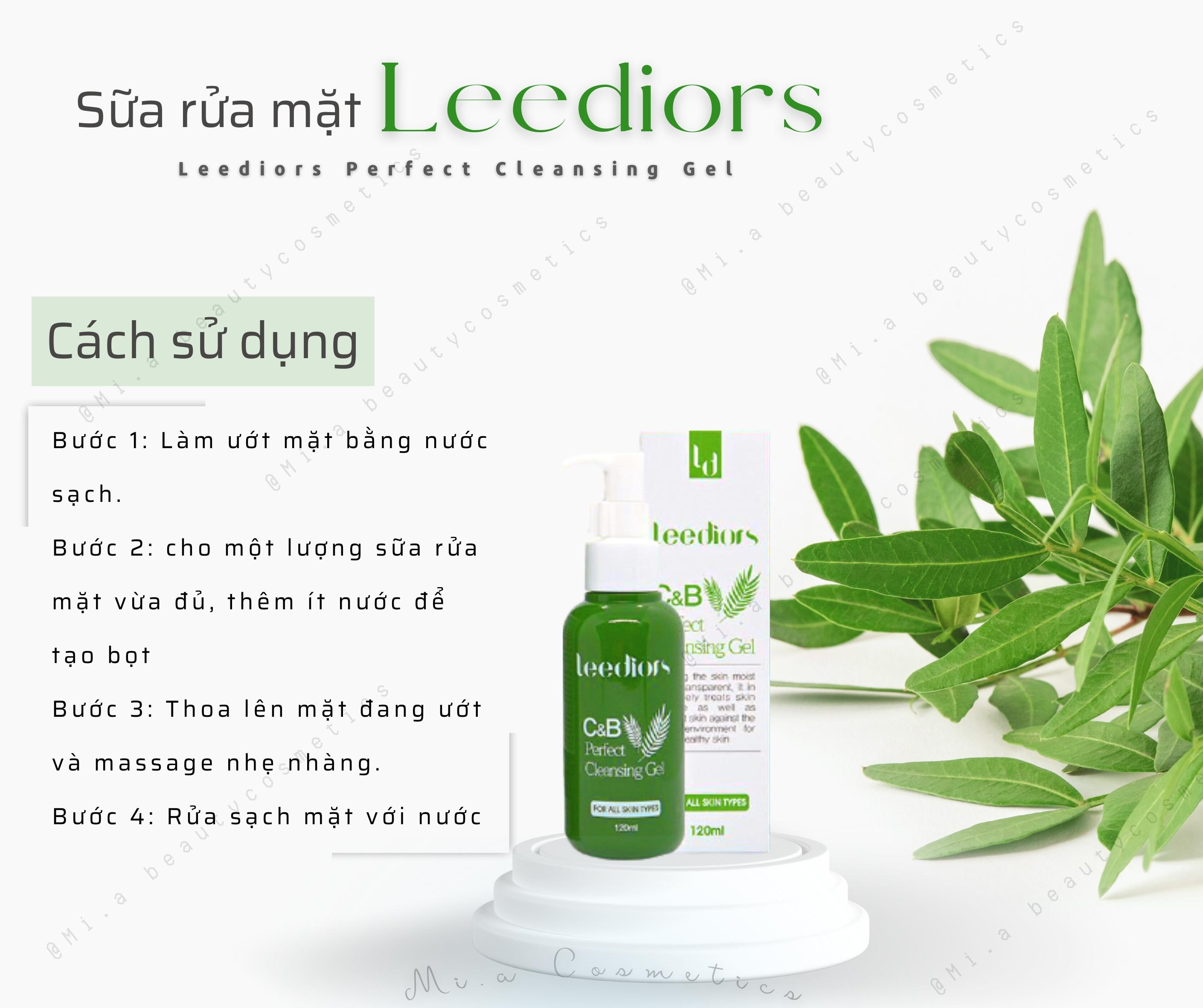 Sữa rửa mặt Leediors C&B Perfect Cleansing Gel