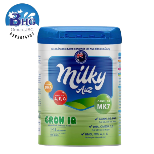 [HCM]Sữa Milky AuZ Grow & IQ 850g