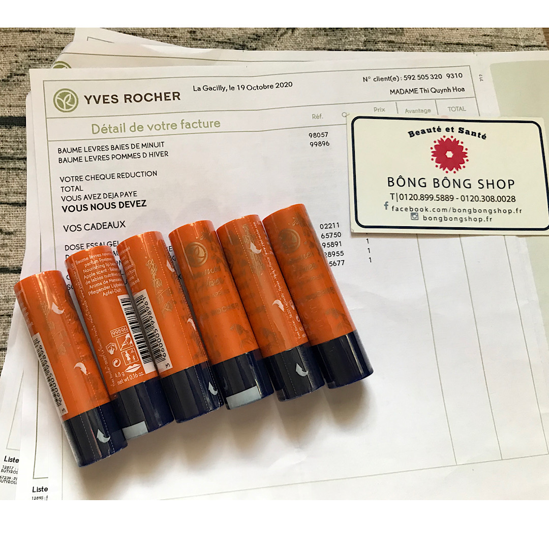 (Chuẩn Pháp) Son dưỡng Yves Rocher phiên bản giới hạn