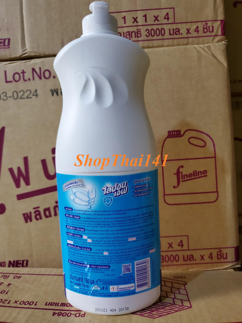 Nước rửa chén LiponF chai 750ml Thái Lan